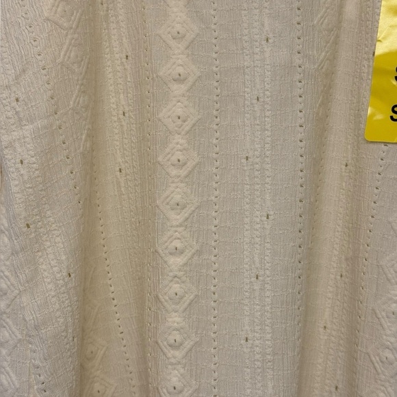 Frye Peasant Style Textured Long Sleeved Blouse - Picture 6 of 11